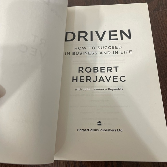 Driven: How To Succeed In Business And In Life Paperback Robert Herjavec - Picture 4 of 5